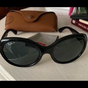 Women’s Ray-Ban polarized sunglasses.